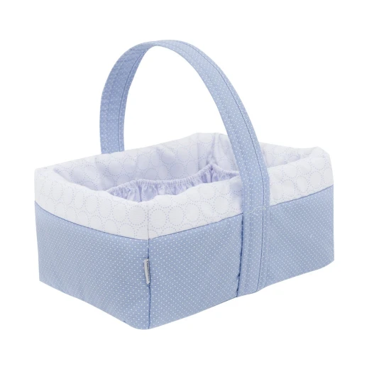 Cambrass - Layette Basket Pic Blue