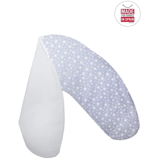 Cambrass - Nursing Pillow Cover 127 x 79 cm, Star Blue - كامبراس - Image 2