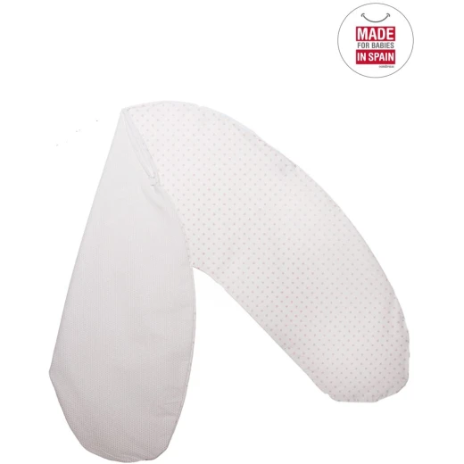 Cambrass - Nursing Pillow Cover 127 x 79 cm, Star Pink - كامبراس - Image 2