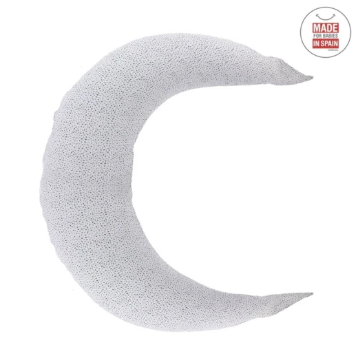 Cambrass - Nursing Pillow Moon 80x185x16 cm Lion Grey - كامبراس - Image 2