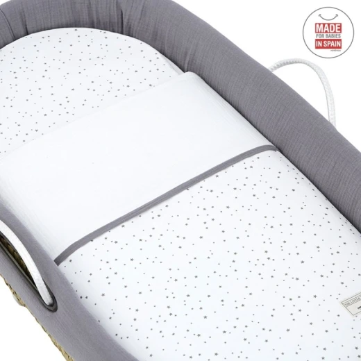 Cambrass - Quilted Basket Une Astra Grey 39x80x25 cm - كامبراس - Image 4