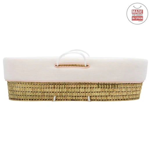 Cambrass - Quilted Basket Une Astra Pink 39x80x25 cm - كامبراس - Image 3