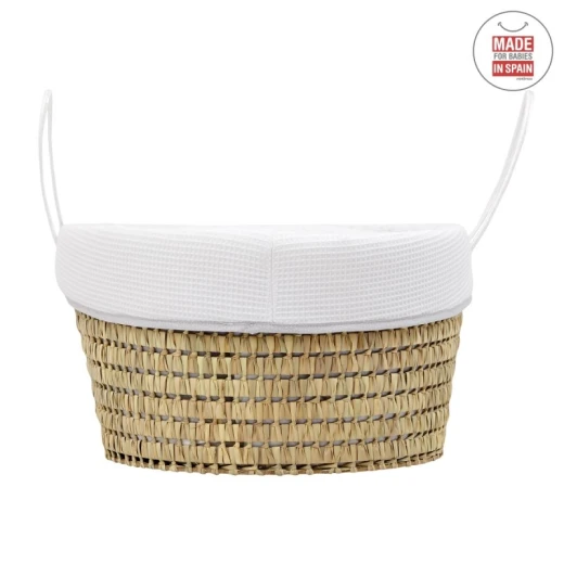 Cambrass - Quilted Basket Une Sky Grey 39x80x25 cm - كامبراس - Image 6