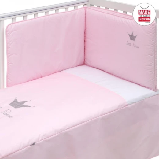 Cambrass - Bed Sheet Set of 2 Pieces Pink 60x120 - كامبراس - Image 3