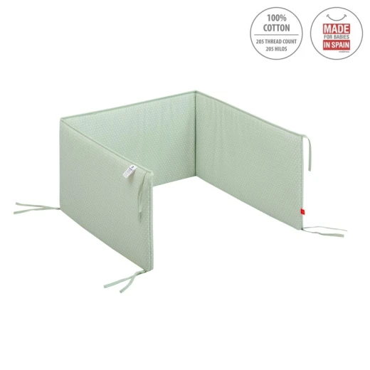 Cambrass - Set 2 Pcs.bedspread W/s Cot 60 Be Moon Green 60x120x3 cm - كامبراس - Image 2