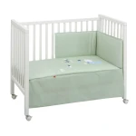Cambrass - Set 2 Pcs.bedspread W/s Cot 60 Be Moon Green 60x120x3 cm - كامبراس