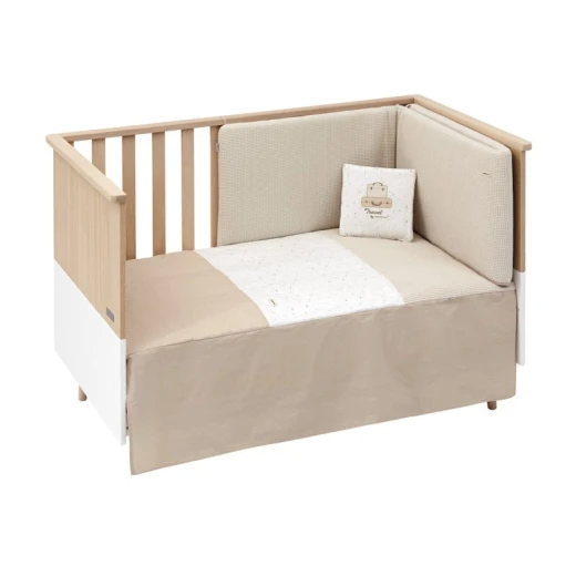 Cambrass - Set 2 Pcs.bedspread W/s Cot 60 Sky Beige 60x120x3 cm Cambrass - Set 2 Pcs.bedspread W/s Cot 60 Sky Beige 60x120x3 cm