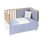 Cambrass - Set 2 Pcs.bedspread W/s Cot 60 Sky Blue 60x120x3 cm - كامبراس