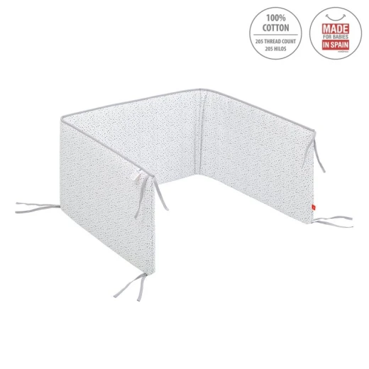 Cambrass - Set 2 Pcs.bedspread W/s Cot 70 Be Lion Grey 70x140x3 cm - كامبراس - Image 3