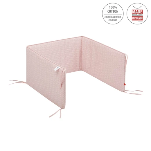 Cambrass - Set 2 Pcs.bedspread W/s Cot 70 Be Moon Pink 70x140x3 cm - كامبراس - Image 2