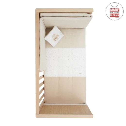 Cambrass - Set 2 Pcs.bedspread W/s Cot 70 Sky Beige 70x140x3 cm - كامبراس - Image 2