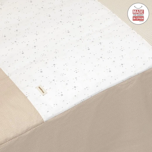 Cambrass - Set 2 Pcs.bedspread W/s Cot 70 Sky Beige 70x140x3 cm - كامبراس - Image 5