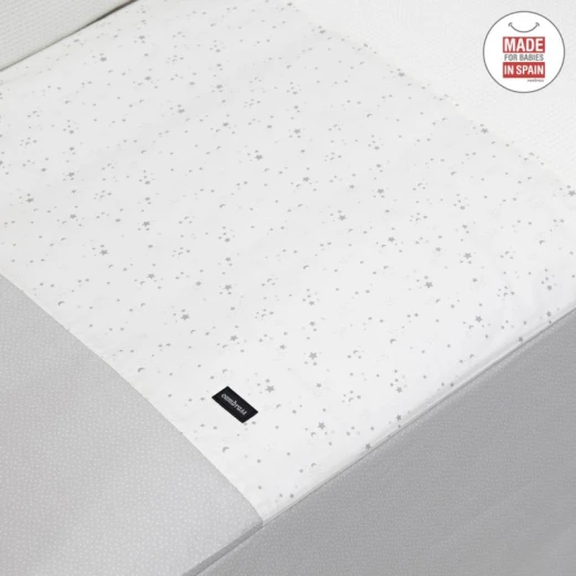 Cambrass - Set 2 Pcs.bedspread W/s Cot 70 Sky Grey 70x140x3 cm - كامبراس - Image 5