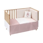 Cambrass - Set 2 Pcs.bedspread W/s Cot 70 Sky Pink 70x140x3 cm - كامبراس