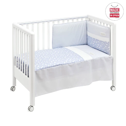 Cambrass - Set 2 Pcs.bedspread W/s Cot 70 Star Blue 70x140x3 cm - كامبراس - Image 3