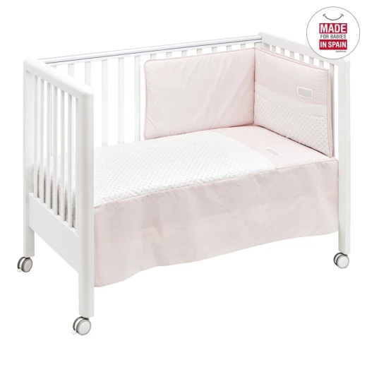 Cambrass - Set 2 Pcs.bedspread W/s Cot 70 Star Pink 70x140x3 cm Cambrass - Set 2 Pcs.bedspread W/s Cot 70 Star Pink 70x140x3 cm