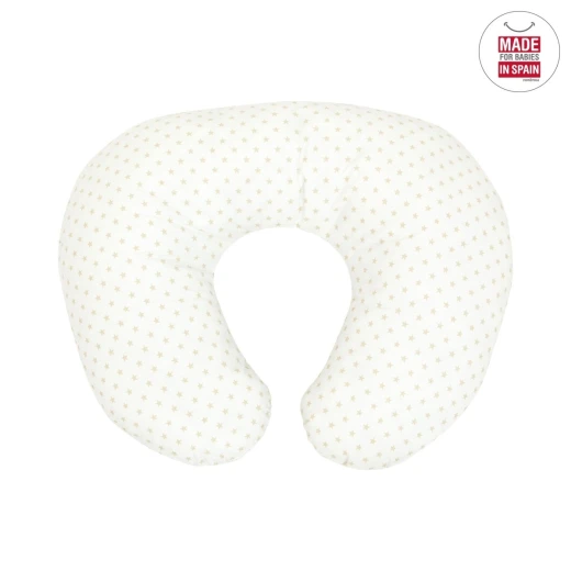 Cambrass - Small Nursing Pillow 53x45x10 cm Star Beige - كامبراس - Image 2