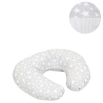 Cambrass - Small Nursing Pillow 53x45x10 cm Star Grey - كامبراس