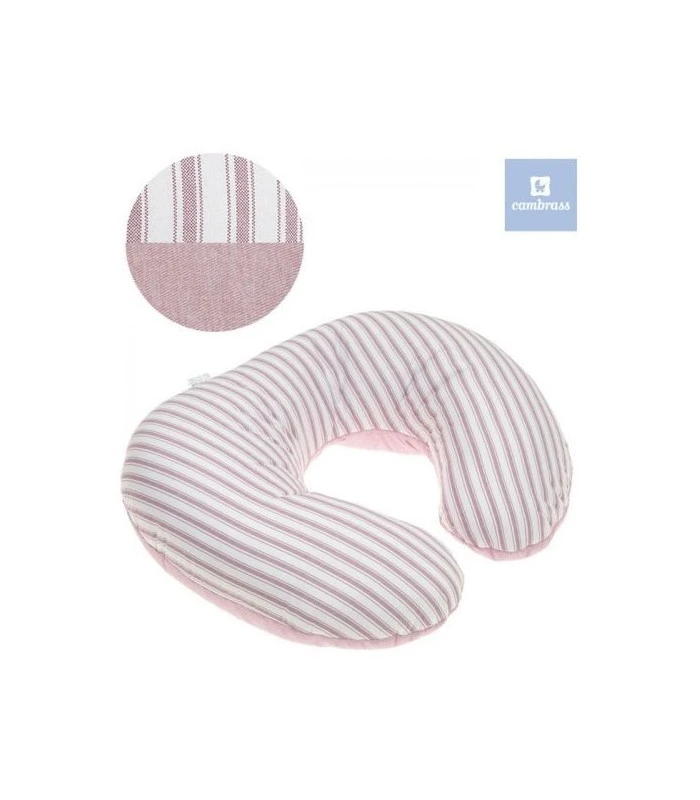 Cambrass - Small Nursing Pillow Rosa Denim - كامبراس