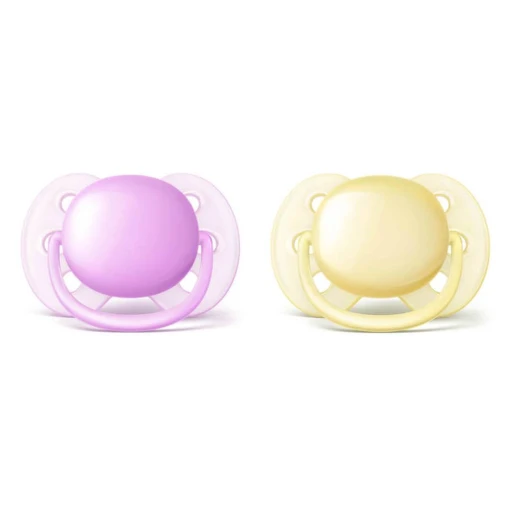 Philips Avent Ultra Soft Pacifier 0-6M - Pack of 2 - فيليبس افينت - Image 2