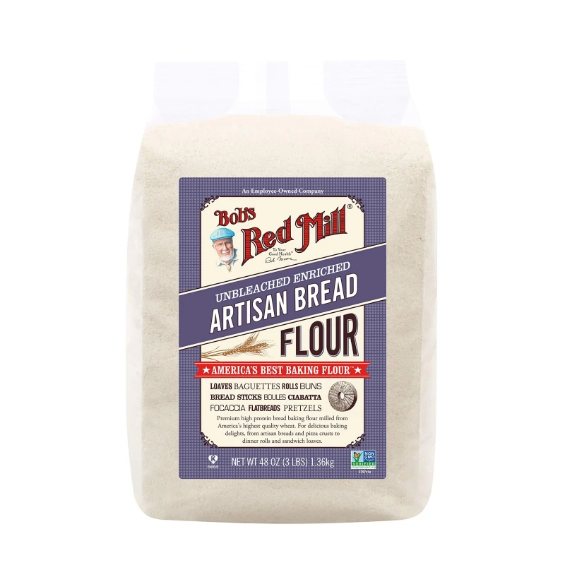 Bob's Red Mill - Artisan Bread flour 1.36kg - بوبز ريد ميل