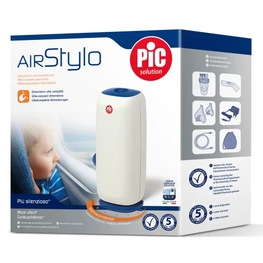 جهاز البخاخات المحمول AirStylo من بيك سوليوشن للبالغين والأطفال جهاز علاج تنفسي صغير الحجم - بيك سوليوشن - Image 2