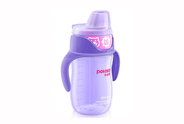 Potato Natural Peristaltic Nipple (+12) Purple - بوتاتو