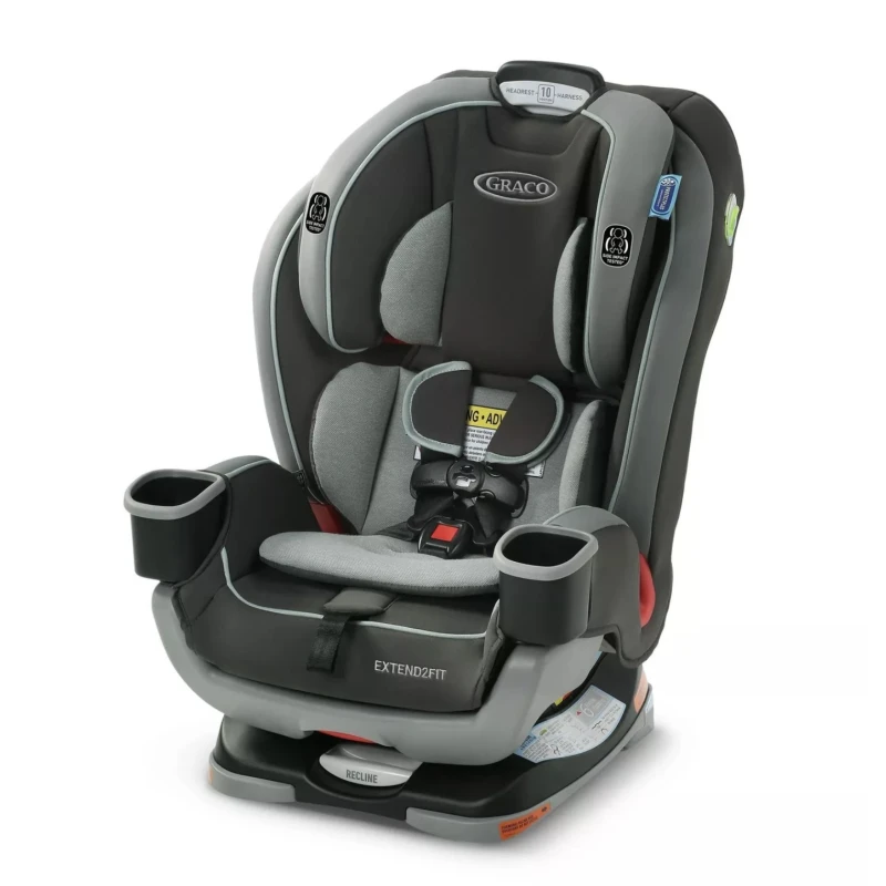 Graco Extend2Fit 3-in-1 Convertible Car Seat, Bay Village - جراكو