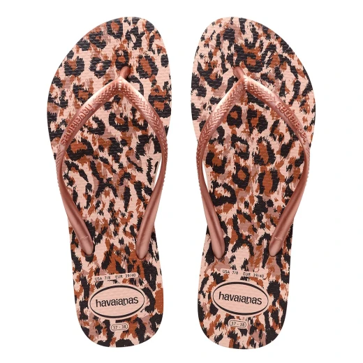 Havaianas Flipflops Slim Animals Ballet Rose, Size 37/38