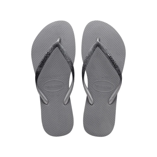 Hawaiian Slim Sparkle Steel Gray, Size 37/38