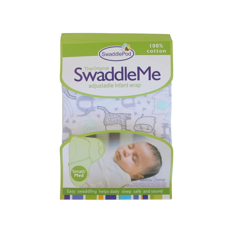 Modern Baby Soft Warm Swaddle, Adjustable Infant Wrap, Small to Medium Size - سواديل بود