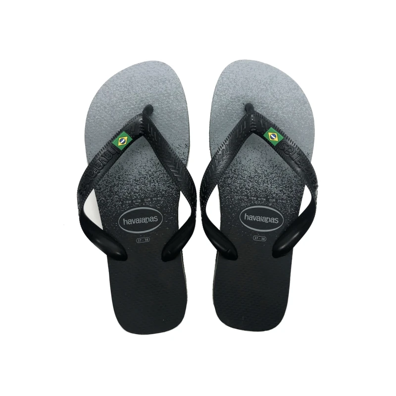 ​​Havaianas Brasil Fresh Black Size 39-40 - هافياناس