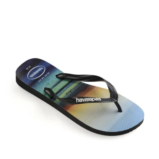 Havaianas Hype 18 Flip Flops White, Black Size 37-38 - هافياناس - Image 2
