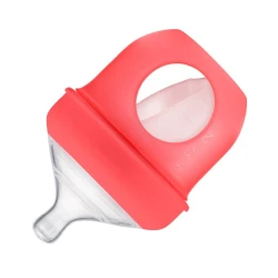 Boon Nursh Silicone Bottle Coral - 4oz