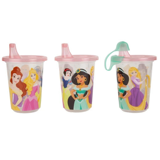 The First Years - 3 Disney Princess 10oz Sava Semi Disposable