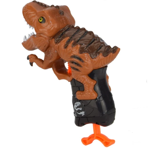 Blaze Storm Manual Soft Bullet Gun with 5 pcs Darts, Brown Dinosaur - بليز ستورم - Image 6