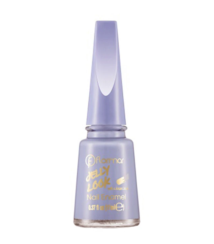 Flormar - Jelly Look Nail Enamel JL35 Crystal, Purple - فلورمار