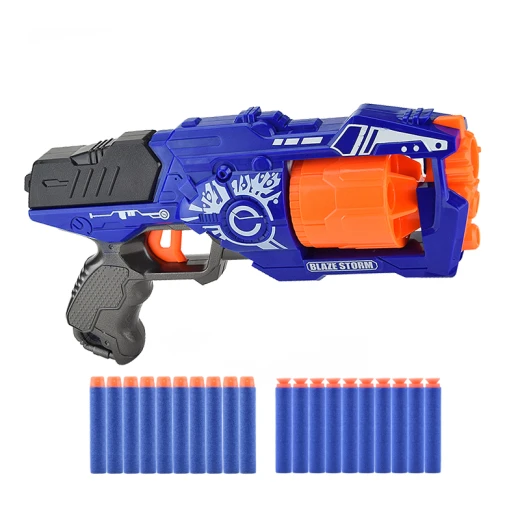 Blaze Storm Plastic Indoor Shooting Toy, Soft Bullet Dart Gun Blaze Storm Plastic Indoor Shooting Toy, Soft Bullet Dart Gun
