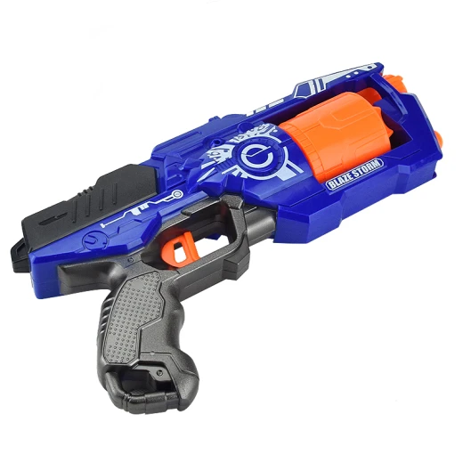 Blaze Storm Plastic Indoor Shooting Toy, Soft Bullet Dart Gun - بليز ستورم - Image 2
