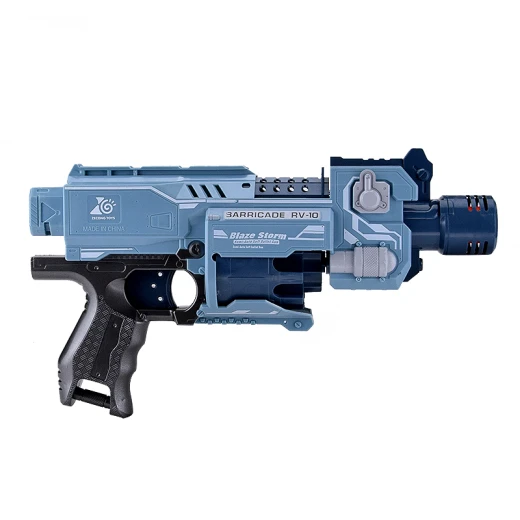 Blaze Storm Battery Operated Shooting Game Gun Toy Soft Foam Bullet Gun - بليز ستورم - Image 2