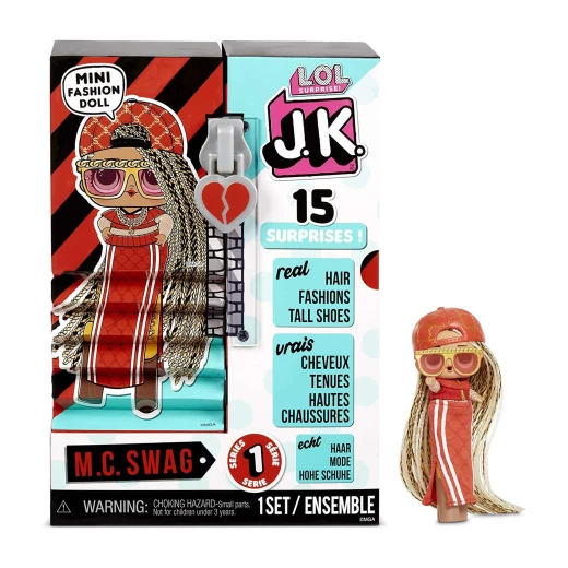 LOL Surprise JK Mini Fashion Doll MC Swag