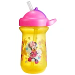 The First Years Flip-Top Straw Cup for Toddlers, Disney Minnie Mouse, 10 Ounce - ذا فيرست ييرز
