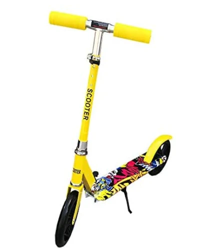 Scooter 200mm Big Wheel, Yellow Scooter 200mm Big Wheel, Yellow
