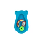 Baby Love Comfy Baby Teddy Bath Sponge, Blue