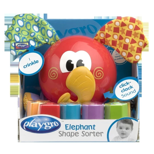 Playgro Elephant Shape Sorter - بلاي جرو - Image 2
