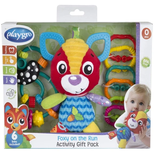 Playgro Squeak Foxy on The Run Gift Pack Playgro Squeak Foxy on The Run Gift Pack