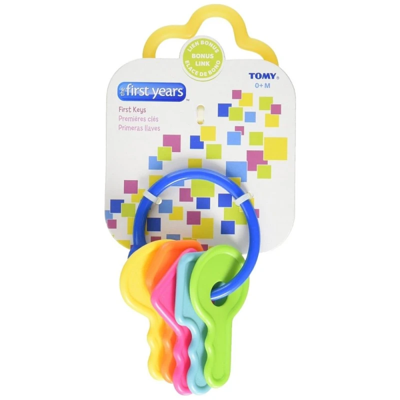 The First Years Learning Curve First Keys Teether 1 ea (Pack of 3) - ذا فيرست ييرز
