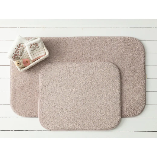 Madame Coco Acel 2-Bath Mat Set - Baby pink