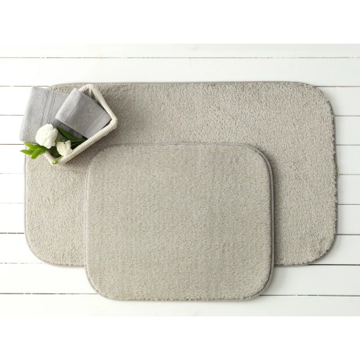 Madame Coco Acel 2-Piece Bath Mat Set - Gray Madame Coco Acel 2-Piece Bath Mat Set - Gray