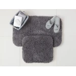 Madame Coco Shepp Bath Mats - Grey - مدام كوكو